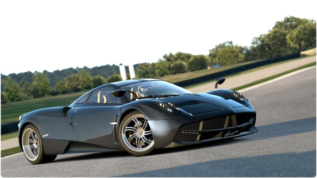Black Pagani Huayra Wallpaper