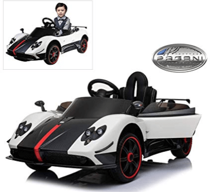 Image of a White Pagani Zonda