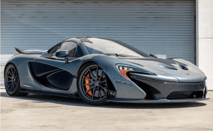 Photo of a Grey McLaren P1