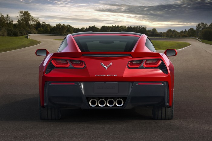 HD Image of Corvette Exhaust