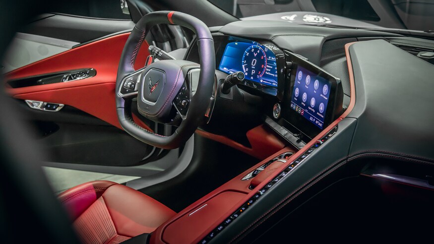 HD Image of Corvette Interior